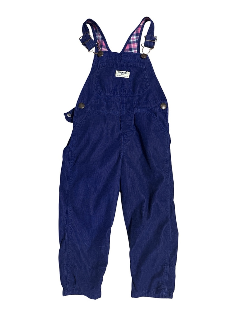 OshKosh B'gosh Navy Blue Corduroy Kids Overalls